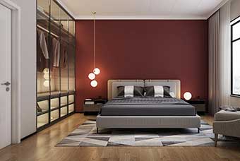 湖北现代风格-卧室