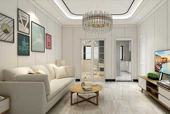 湖北现代风格-客厅