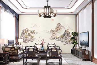 湖北森佰汇航空纤维墙咔（巴山蜀水）