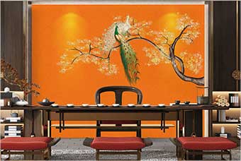 湖北森佰汇航空纤维墙咔（春花秋月）