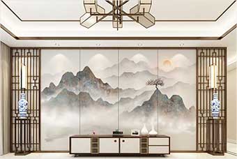 湖北森佰汇航空纤维（山水画系列）