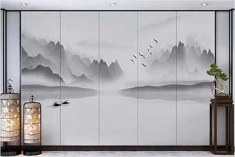 湖北森佰汇航空纤维（山水画系列）