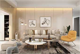 湖北客厅空间案例