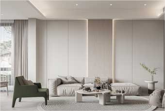 湖北客厅空间案例