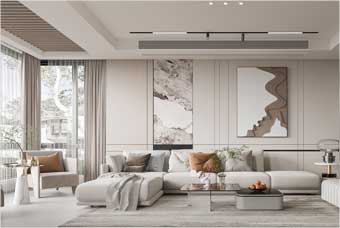 湖北客厅空间案例