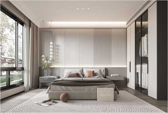 湖北卧室空间案例