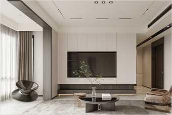 湖北客厅空间案例